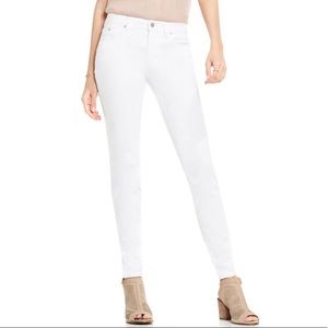 Vince Camuto white ankle jeans stretch skinny